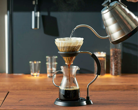 Hario V60 Arm Stand Glass Dripper Set