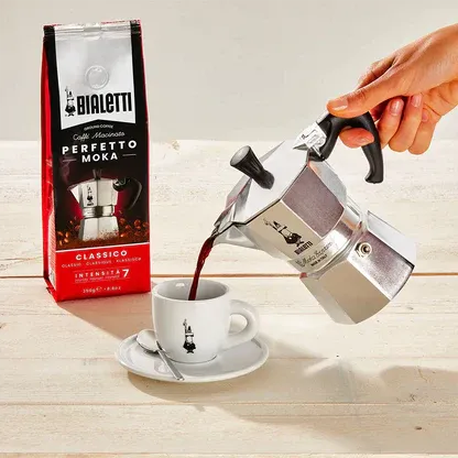 Bialetti Moka Express Coffee Maker - Silver