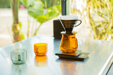 Hario Glass Coffee & Tea Server Color