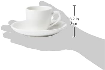 BARISTA  ESPRESSO CERAMIC CUP 9CL CLASSIC SAUCER 13CM FOR CUP