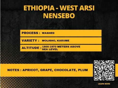 Ethiopia - West Arsi Nensebo