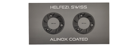 Helfezi Swiss 98 mm Alinox Coated Burr Set