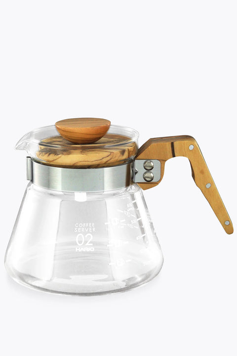 Hario V60 Coffee Server Olive Wood 01